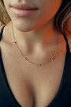 Espacio transforming necklace gold plated